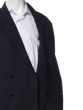 Dries Van Noten Double-Breasted Cotton Blazer