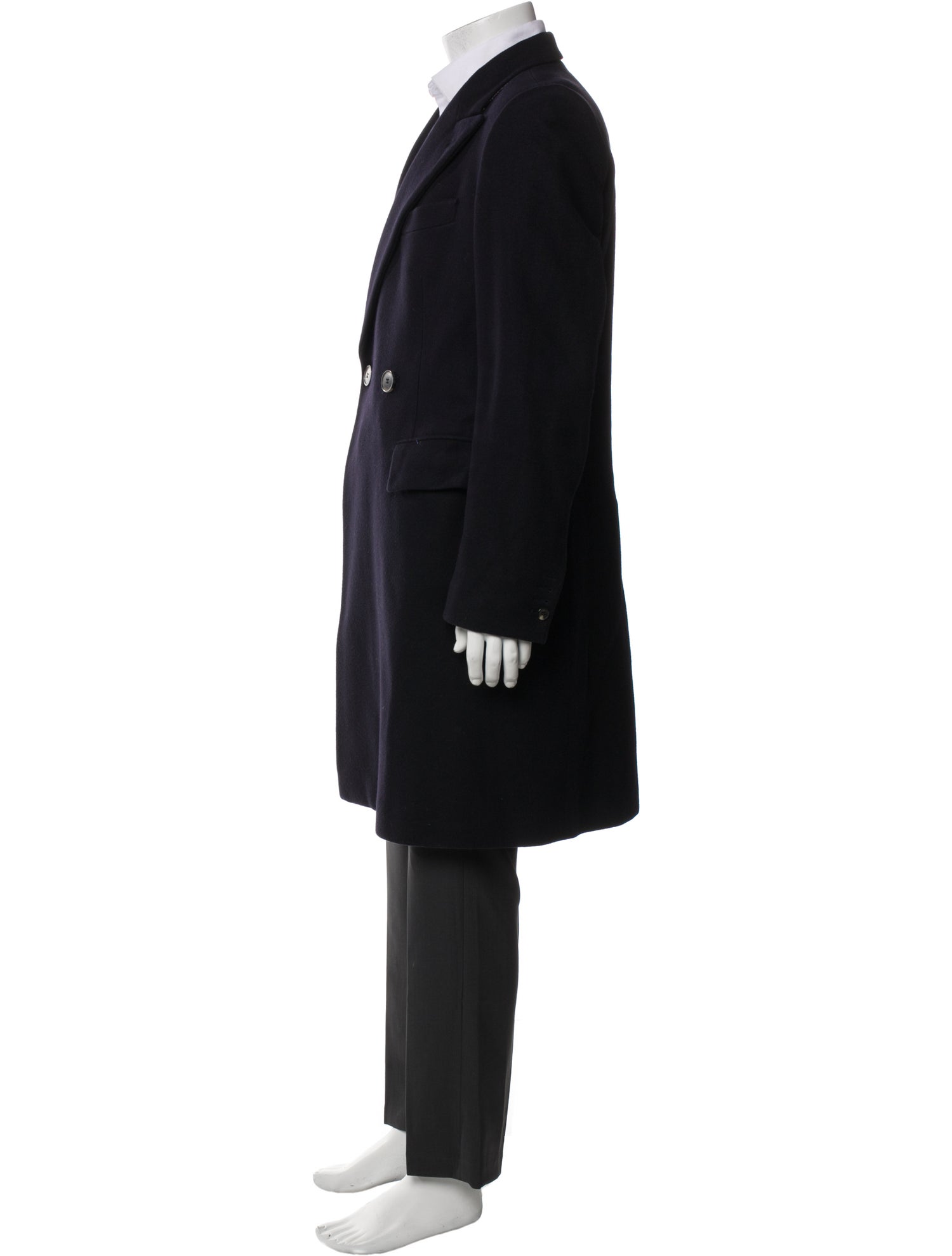 Dries Van Noten Wool Overcoat