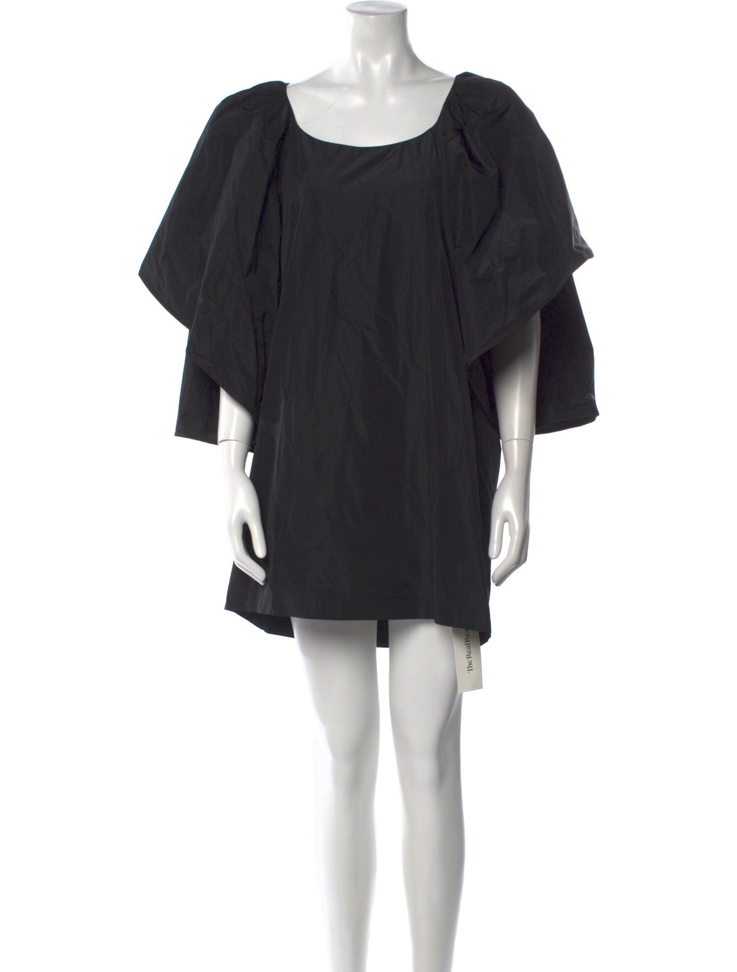 Dries Van Noten Scoop Neck Three-Quarter Sleeve Tunic