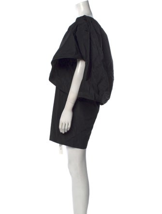 Dries Van Noten Scoop Neck Three-Quarter Sleeve Tunic