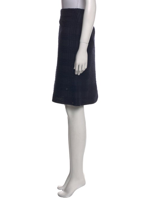 Dries Van Noten Wool Knee-Length Skirt