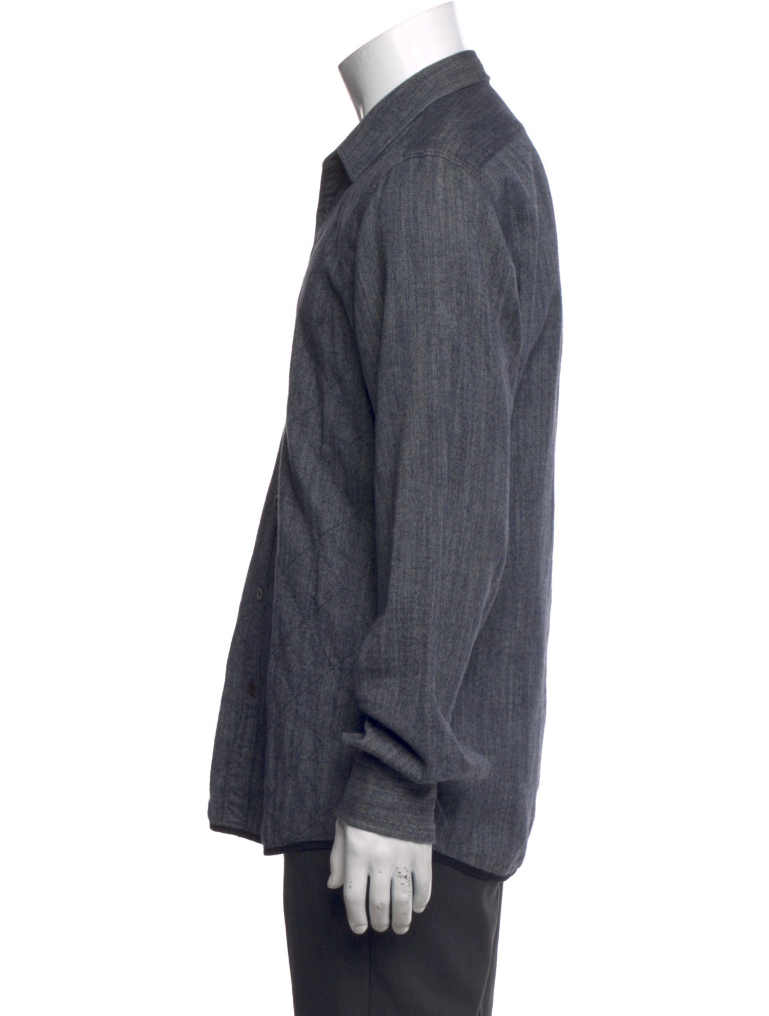 Dries Van Noten Long Sleeve Denim Shirt