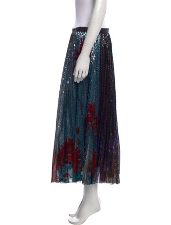 Dries Van Noten Sequin Embellishments Midi Length Skirt