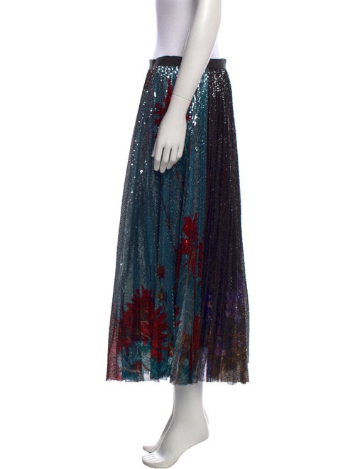 Dries Van Noten Sequin Embellishments Midi Length Skirt
