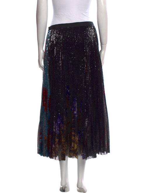 Dries Van Noten Sequin Embellishments Midi Length Skirt