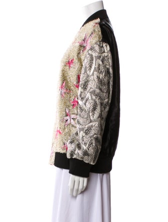 Dries Van Noten Printed Bomber Jacket