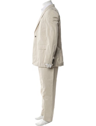 Dries Van Noten Striped Two-Piece Suit