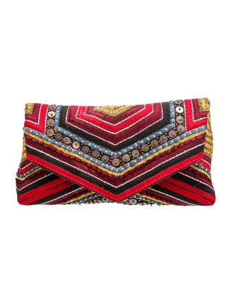 Dries Van Noten Satin Minaudière