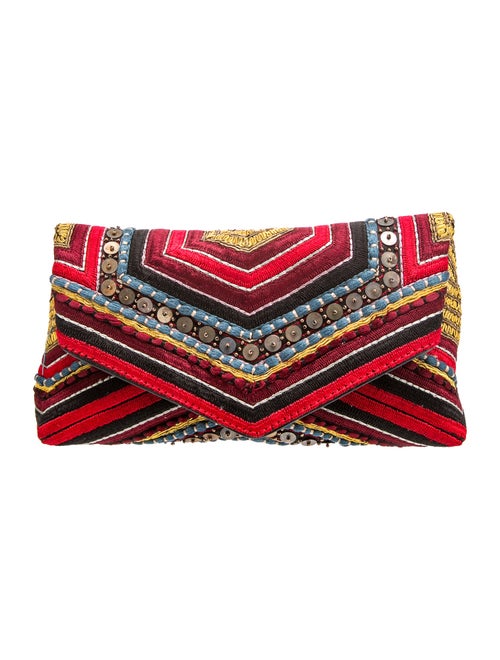 Dries Van Noten Satin Minaudière