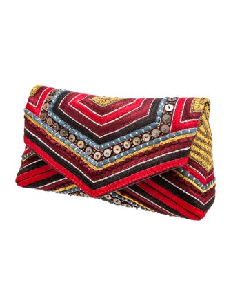 Dries Van Noten Satin Minaudière