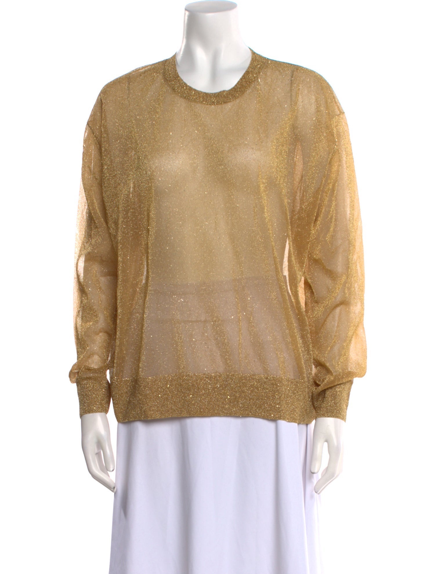 Dries Van Noten Crew Neck Long Sleeve Sweatshirt