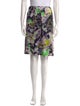 Dries Van Noten Silk Knee-Length Skirt