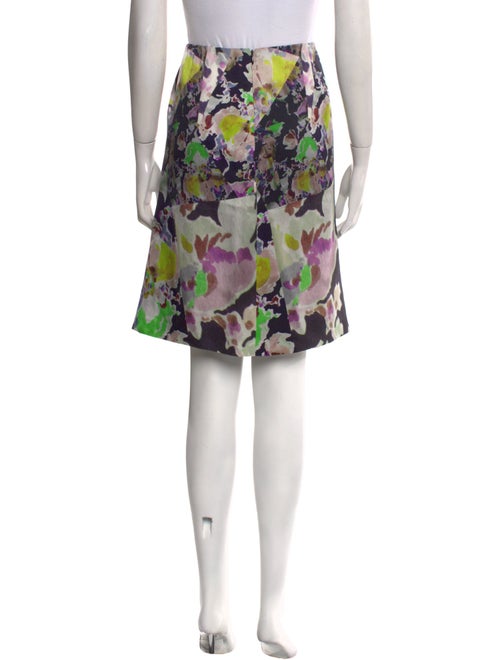 Dries Van Noten Silk Knee-Length Skirt