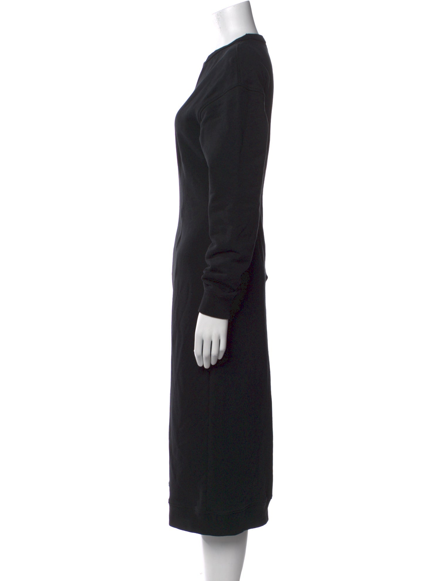 Dries Van Noten Crew Neck Midi Length Dress