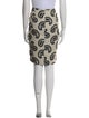 Dries Van Noten Linen Knee-Length Skirt