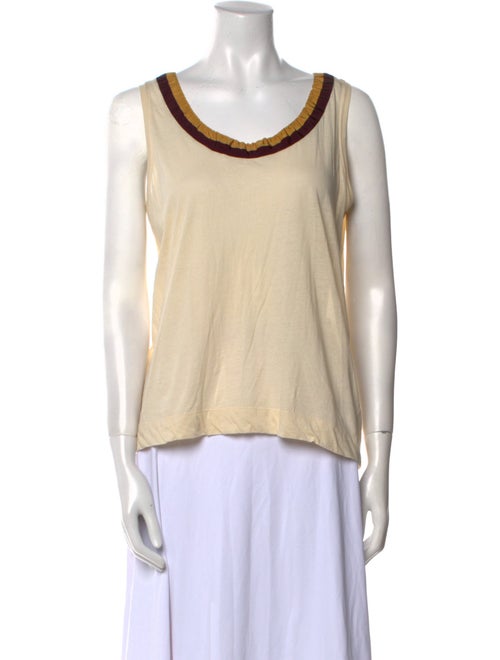 Dries Van Noten Scoop Neck Sleeveless Top