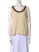 Dries Van Noten Scoop Neck Sleeveless Top