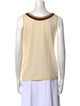 Dries Van Noten Scoop Neck Sleeveless Top