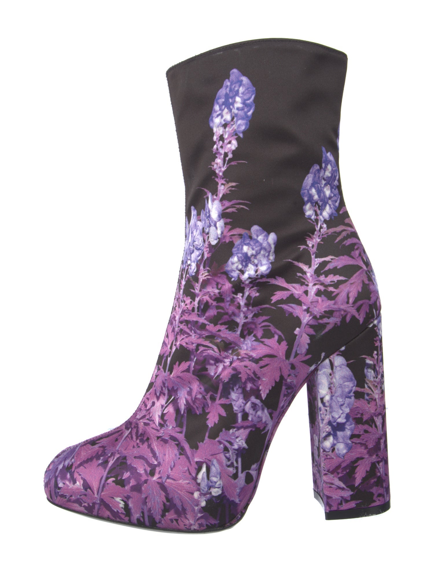 Dries Van Noten Floral Print Boots