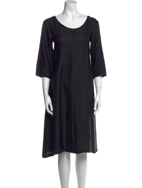 Dries Van Noten Scoop Neck Knee-Length Dress