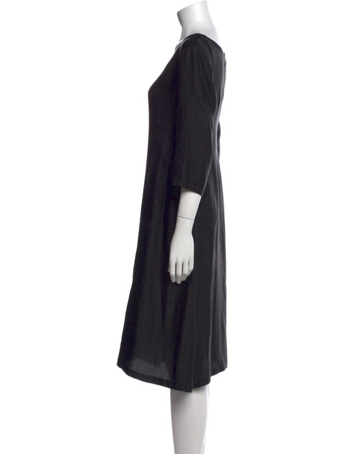 Dries Van Noten Scoop Neck Knee-Length Dress