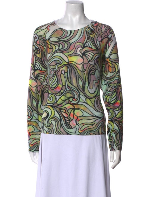 Dries Van Noten Cashmere Printed Sweater
