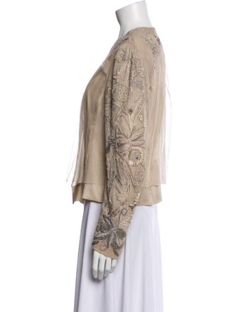 Dries Van Noten Silk Evening Jacket