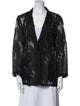 Dries Van Noten Lace Pattern Evening Jacket