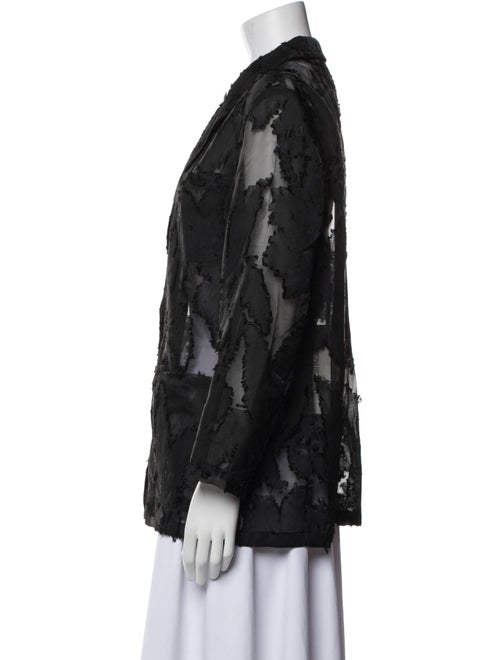 Dries Van Noten Lace Pattern Evening Jacket