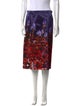 Dries Van Noten Floral Print Midi Length Skirt