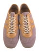 Dries Van Noten Suede Leather Trim Embellishment Sneakers