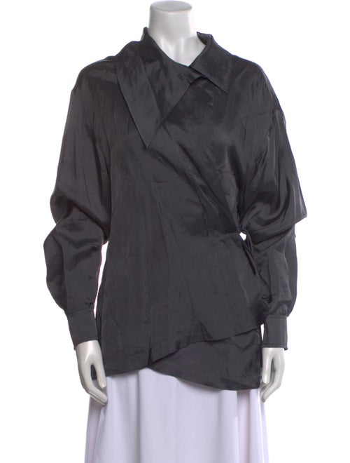 Dries Van Noten Long Sleeve Blouse