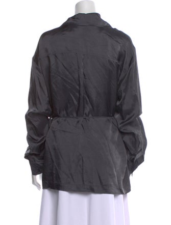 Dries Van Noten Long Sleeve Blouse