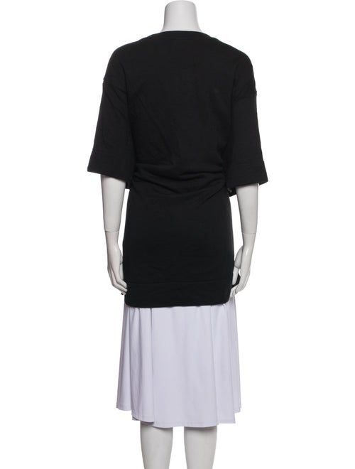 Dries Van Noten Scoop Neck Short Sleeve Tunic