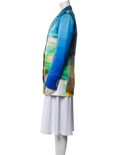 Dries Van Noten Tie-Dye Print Coat