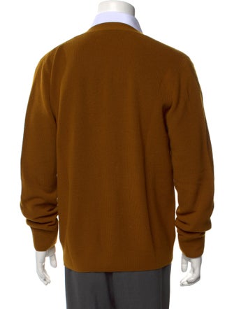 Dries Van Noten Merino Wool V-Neck Cardigan