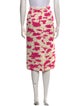 Dries Van Noten Printed Knee-Length Skirt