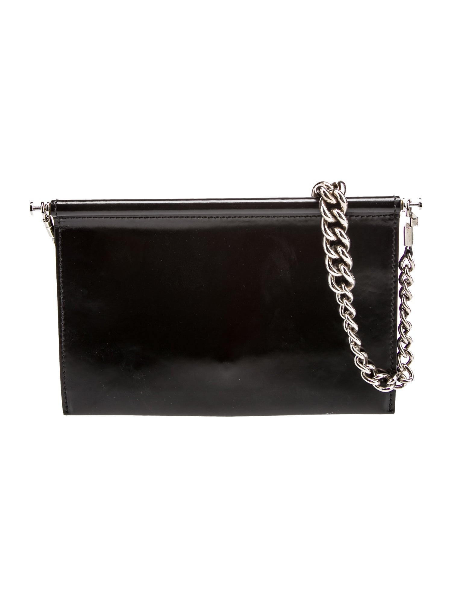 Dries Van Noten Patent Leather Shoulder Bag