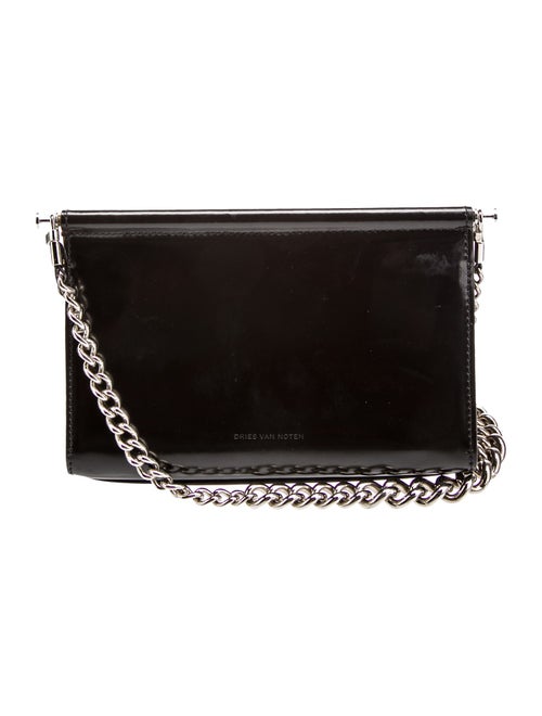 Dries Van Noten Patent Leather Shoulder Bag