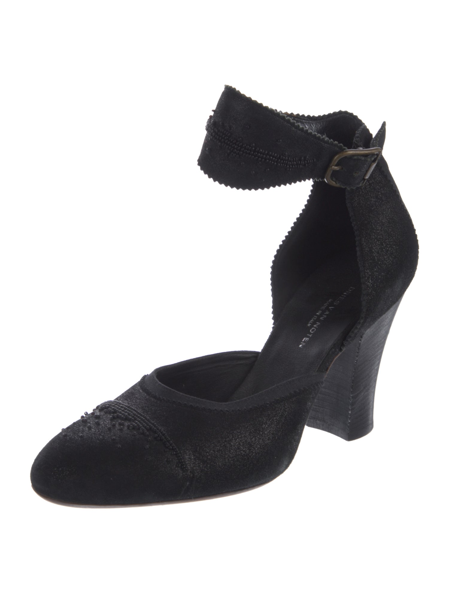 Dries Van Noten Leather D'Orsay Pumps