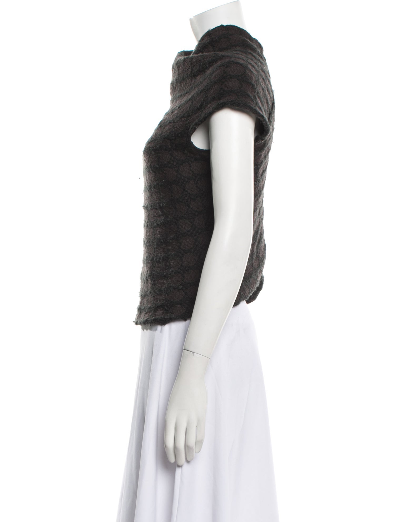 Dries Van Noten Wool Printed Sweater