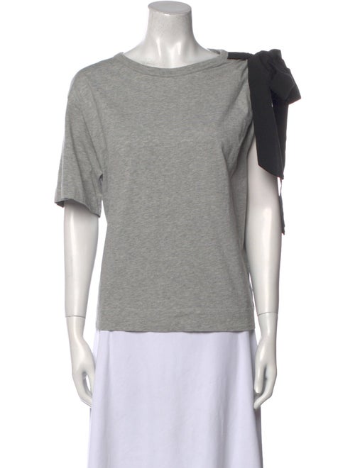 Dries Van Noten Bateau Neckline Short Sleeve T-Shirt