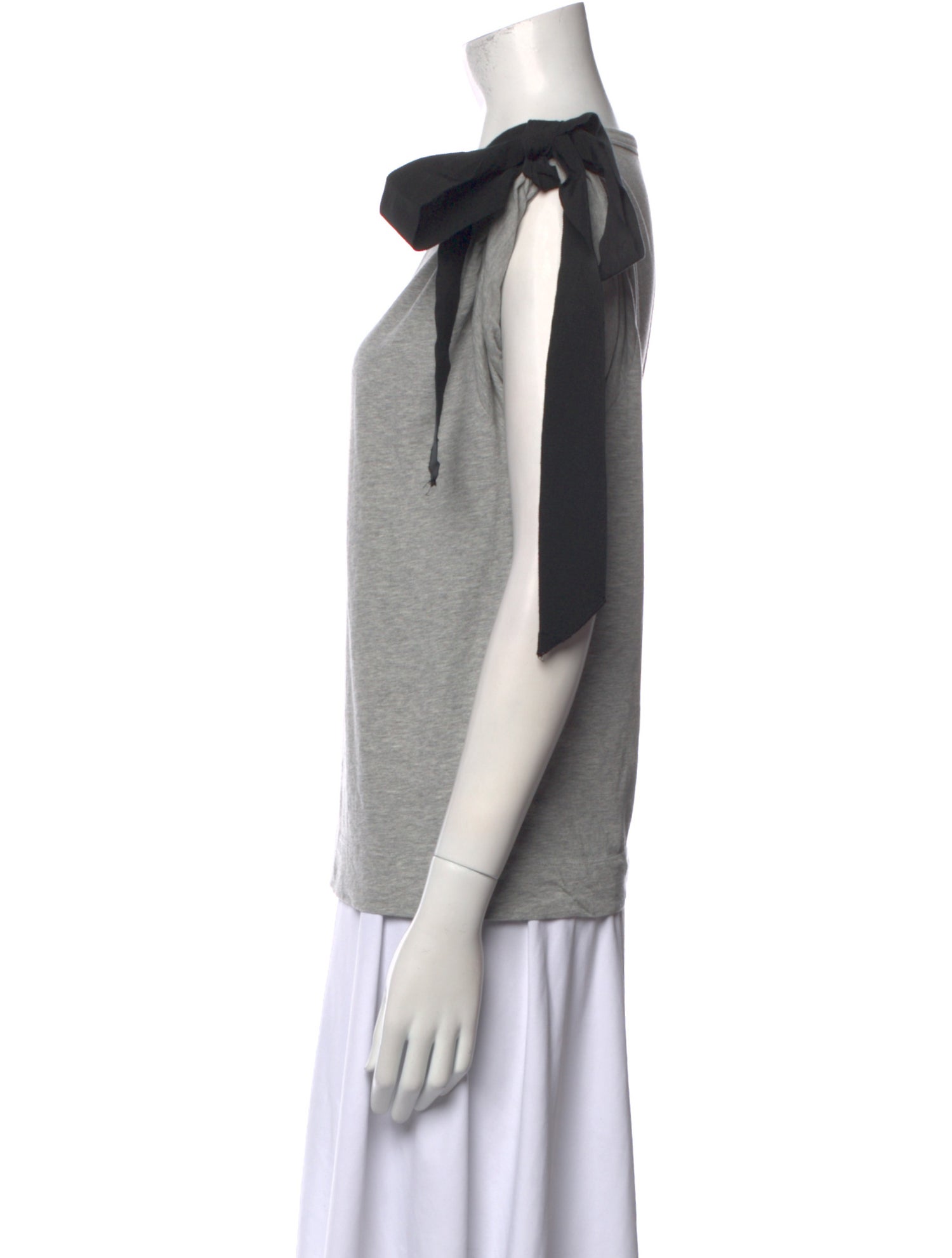 Dries Van Noten Bateau Neckline Short Sleeve T-Shirt