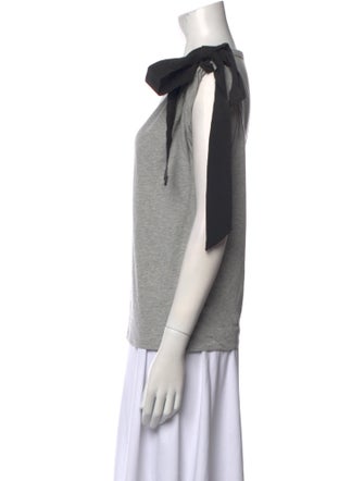 Dries Van Noten Bateau Neckline Short Sleeve T-Shirt