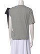Dries Van Noten Bateau Neckline Short Sleeve T-Shirt