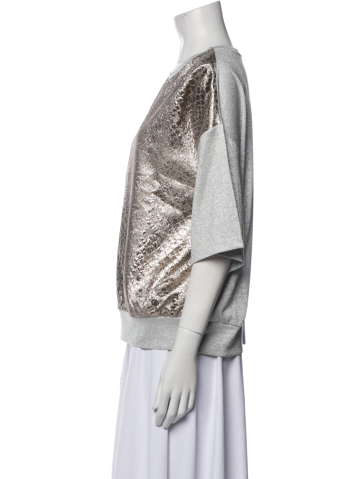 Dries Van Noten Patterned Crew Neck Sweatshirt