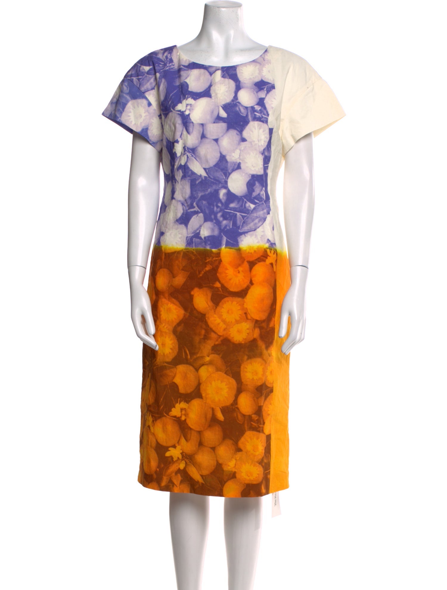 Dries Van Noten Floral Print Knee-Length Dress