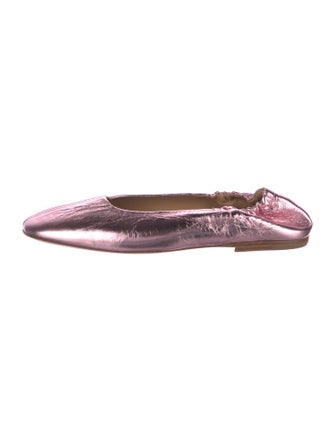 Dries Van Noten Leather Ballet Flats
