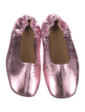 Dries Van Noten Leather Ballet Flats