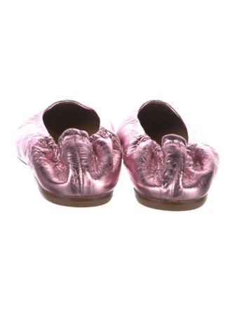 Dries Van Noten Leather Ballet Flats